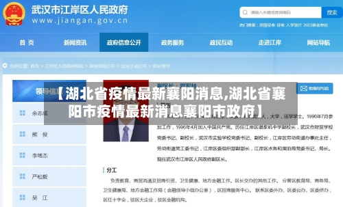 【湖北省疫情最新襄阳消息,湖北省襄阳市疫情最新消息襄阳市政府】-第2张图片