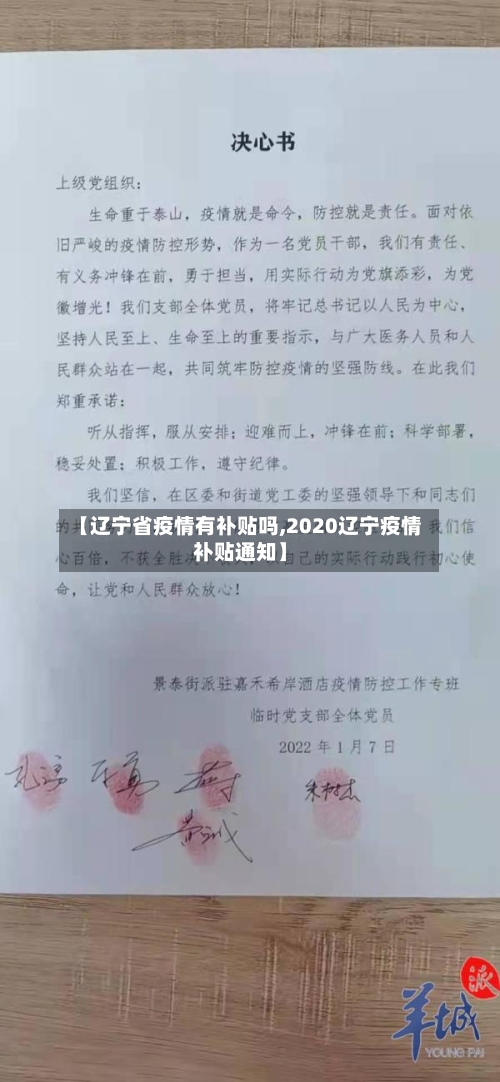 【辽宁省疫情有补贴吗,2020辽宁疫情补贴通知】-第1张图片