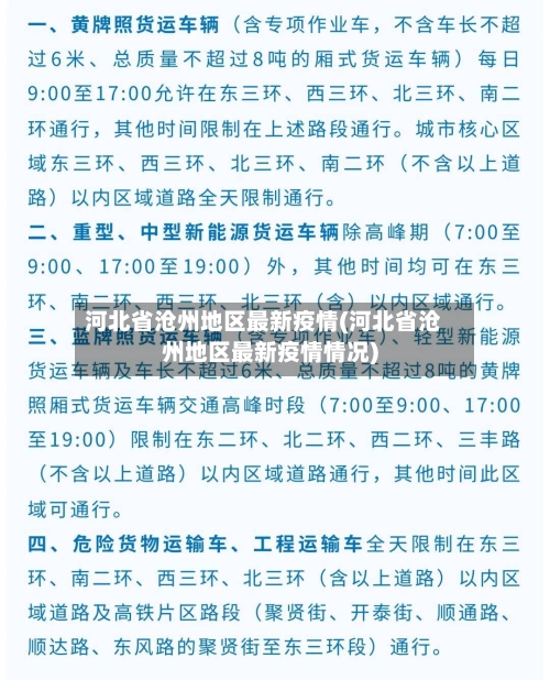 河北省沧州地区最新疫情(河北省沧州地区最新疫情情况)-第1张图片