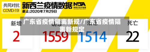 广东省疫情隔离新规/广东省疫情隔离新规定-第3张图片
