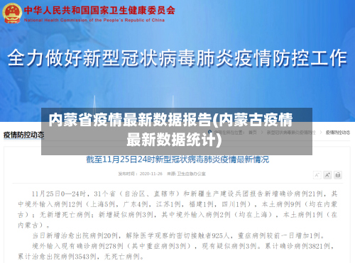 内蒙省疫情最新数据报告(内蒙古疫情最新数据统计)-第2张图片