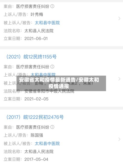 安徽省太和疫情最新通告/安徽太和疫情通报-第2张图片