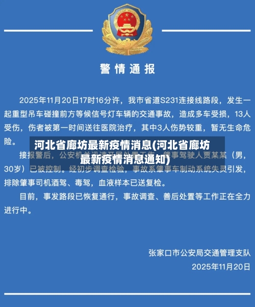 河北省廊坊最新疫情消息(河北省廊坊最新疫情消息通知)-第1张图片