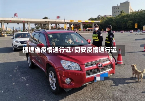 福建省疫情通行证/同安疫情通行证-第2张图片