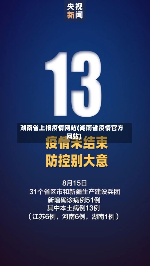 湖南省上报疫情网站(湖南省疫情官方网站)-第2张图片
