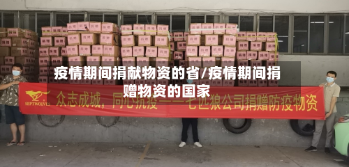 疫情期间捐献物资的省/疫情期间捐赠物资的国家-第1张图片
