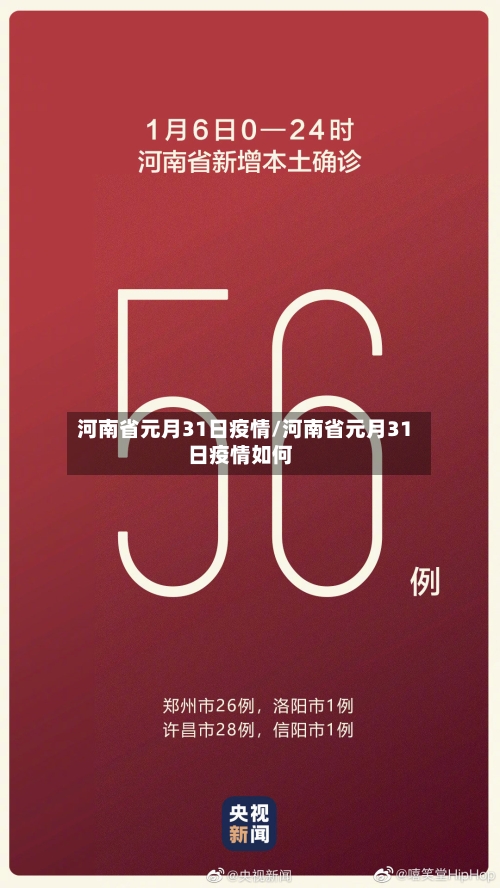 河南省元月31日疫情/河南省元月31日疫情如何-第2张图片