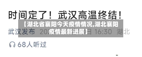 【湖北省襄阳今天疫情情况,湖北襄阳疫情最新进展】-第2张图片