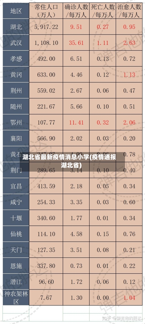 湖北省最新疫情消息小学(疫情通报湖北省)-第1张图片