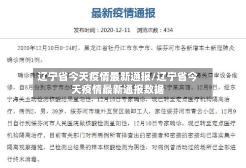 辽宁省今天疫情最新通报/辽宁省今天疫情最新通报数据-第2张图片