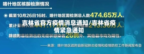吉林省官方疫情消息通知/吉林省疫情紧急通知-第3张图片