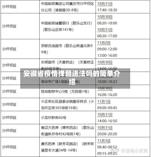 安徽省疫情弹窗违法吗的简单介绍-第2张图片