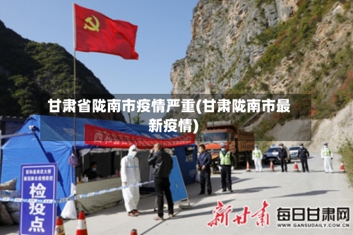 甘肃省陇南市疫情严重(甘肃陇南市最新疫情)-第2张图片