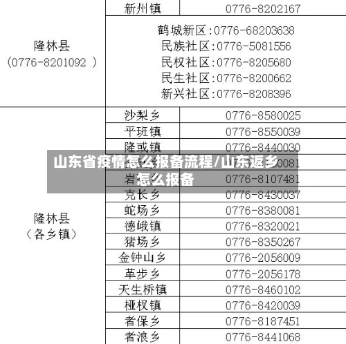 山东省疫情怎么报备流程/山东返乡怎么报备-第1张图片