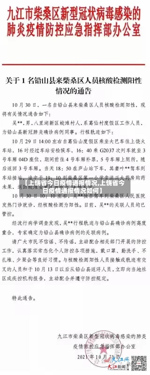 【上饶省今日疫情通报情况,上饶省今日疫情通报情况如何】-第2张图片