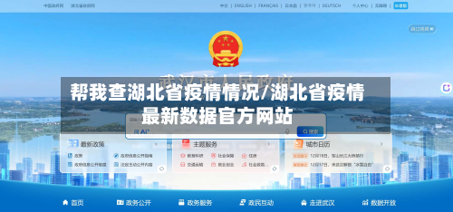 帮我查湖北省疫情情况/湖北省疫情最新数据官方网站-第2张图片