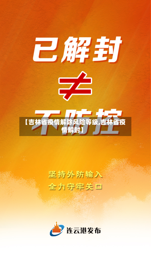 【吉林省疫情解除风险等级,吉林省疫情解封】-第1张图片