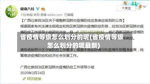 省疫情等级怎么划分的呢(省疫情等级怎么划分的呢最新)-第2张图片