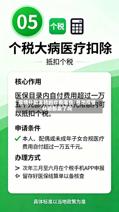 疫情补助发放的省有哪些/各地疫情补助都发了吗-第2张图片