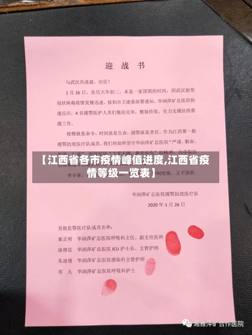 【江西省各市疫情峰值进度,江西省疫情等级一览表】-第2张图片