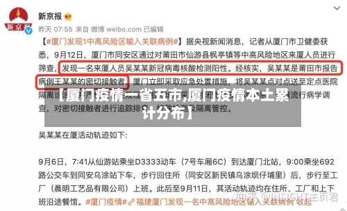 【厦门疫情一省五市,厦门疫情本土累计分布】-第2张图片