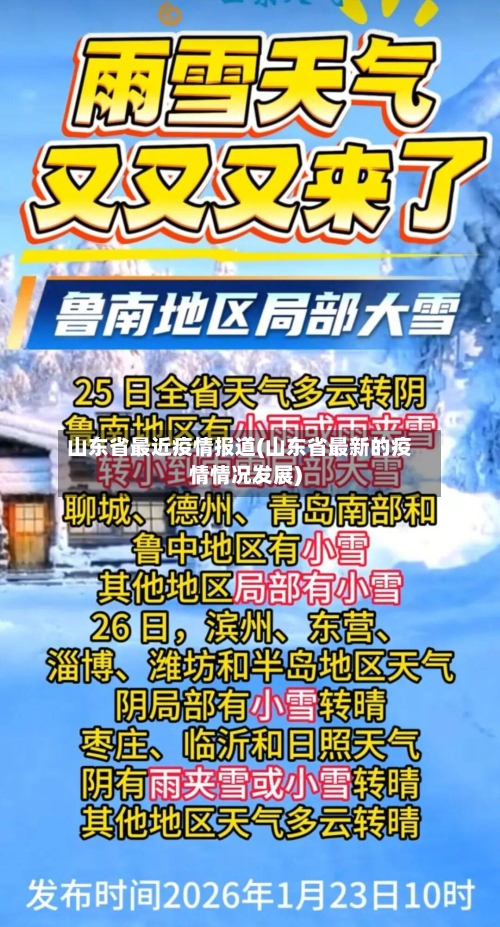 山东省最近疫情报道(山东省最新的疫情情况发展)-第2张图片