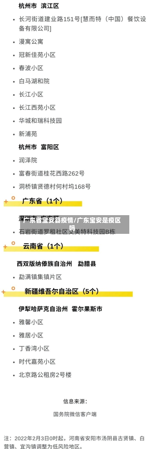 广东省宝安县疫情/广东宝安是疫区吗-第1张图片