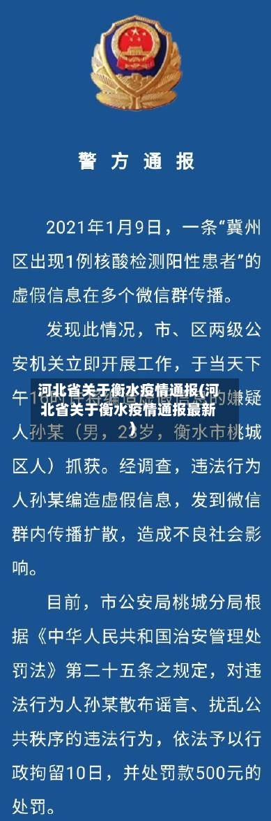 河北省关于衡水疫情通报(河北省关于衡水疫情通报最新)-第2张图片