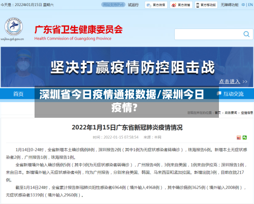 深圳省今日疫情通报数据/深圳今日疫情?-第2张图片