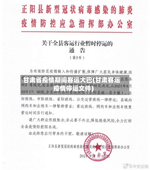 甘肃省疫情期间客运大巴(甘肃客运疫情停运文件)-第1张图片