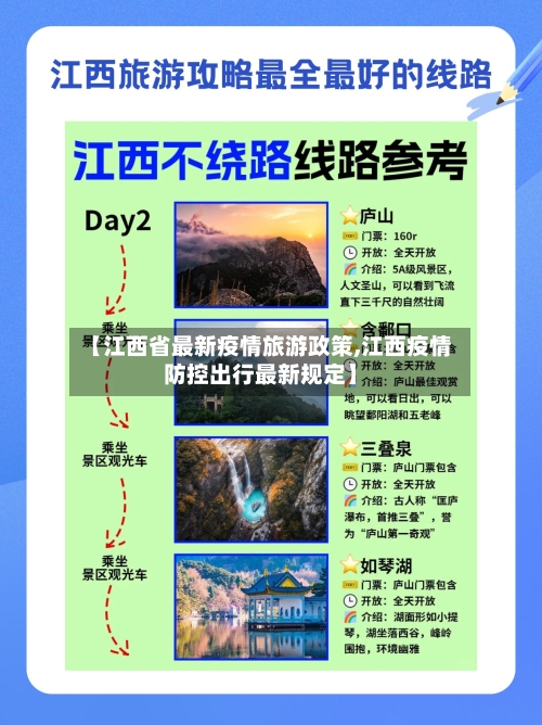 【江西省最新疫情旅游政策,江西疫情防控出行最新规定】-第1张图片