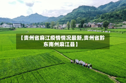 【贵州省麻江疫情情况最新,贵州省黔东南州麻江县】-第2张图片