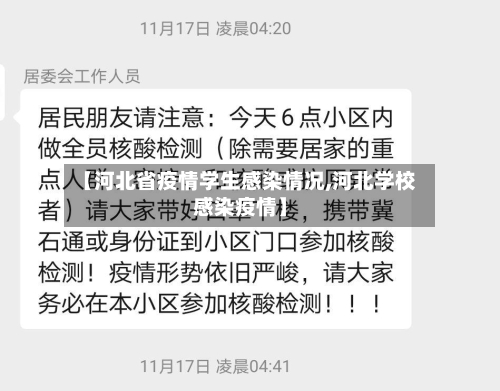 【河北省疫情学生感染情况,河北学校感染疫情】-第3张图片