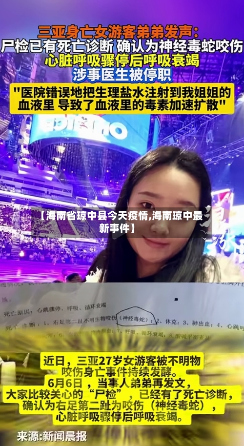 【海南省琼中县今天疫情,海南琼中最新事件】-第1张图片