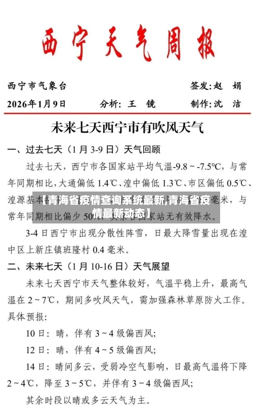 【青海省疫情查询系统最新,青海省疫情最新动态】-第2张图片