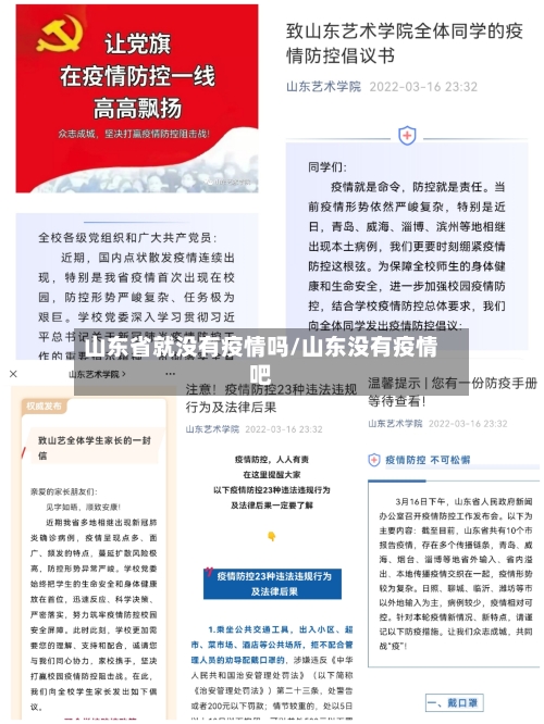 山东省就没有疫情吗/山东没有疫情吧-第3张图片