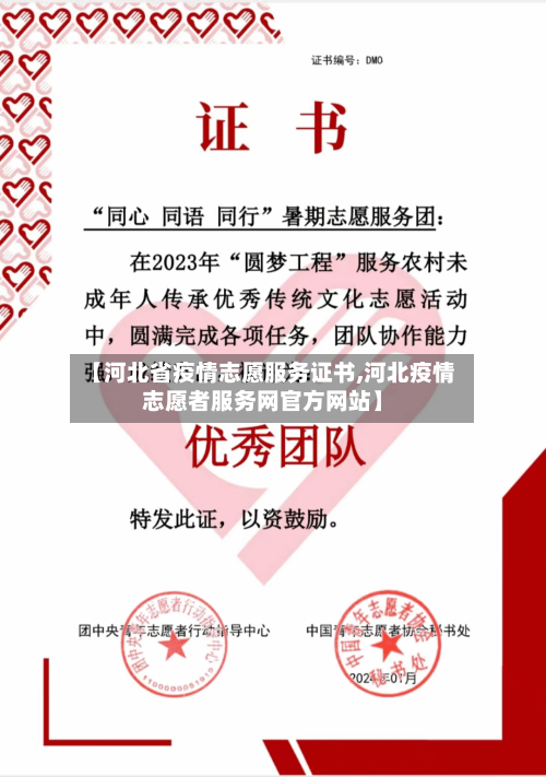 【河北省疫情志愿服务证书,河北疫情志愿者服务网官方网站】-第3张图片