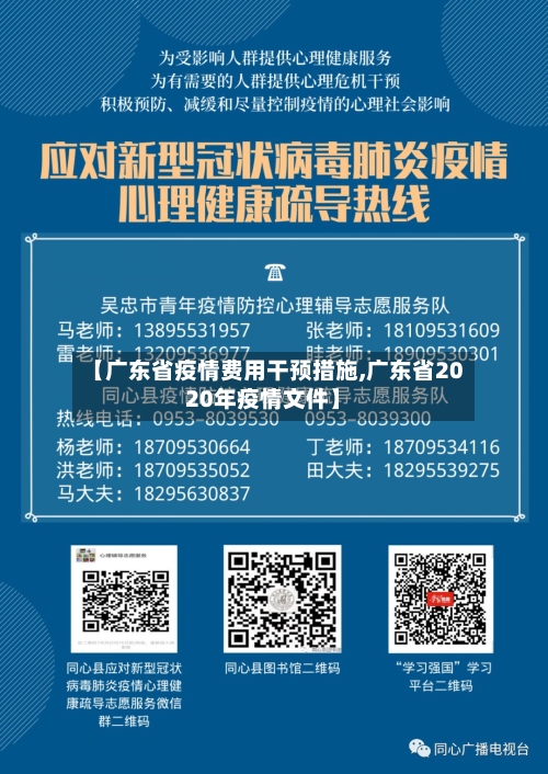 【广东省疫情费用干预措施,广东省2020年疫情文件】-第2张图片