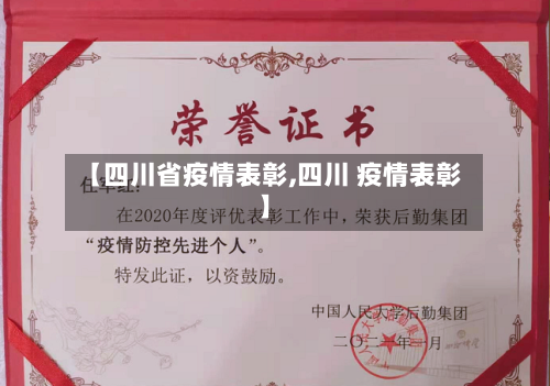【四川省疫情表彰,四川 疫情表彰】-第2张图片