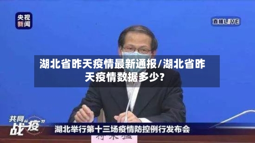 湖北省昨天疫情最新通报/湖北省昨天疫情数据多少?-第2张图片