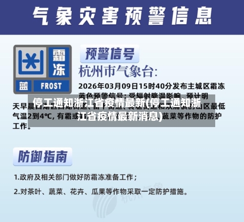 停工通知浙江省疫情最新(停工通知浙江省疫情最新消息)-第2张图片
