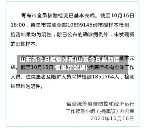 山东省今日疫情分布(山东今日最新疫情最新数据)-第1张图片