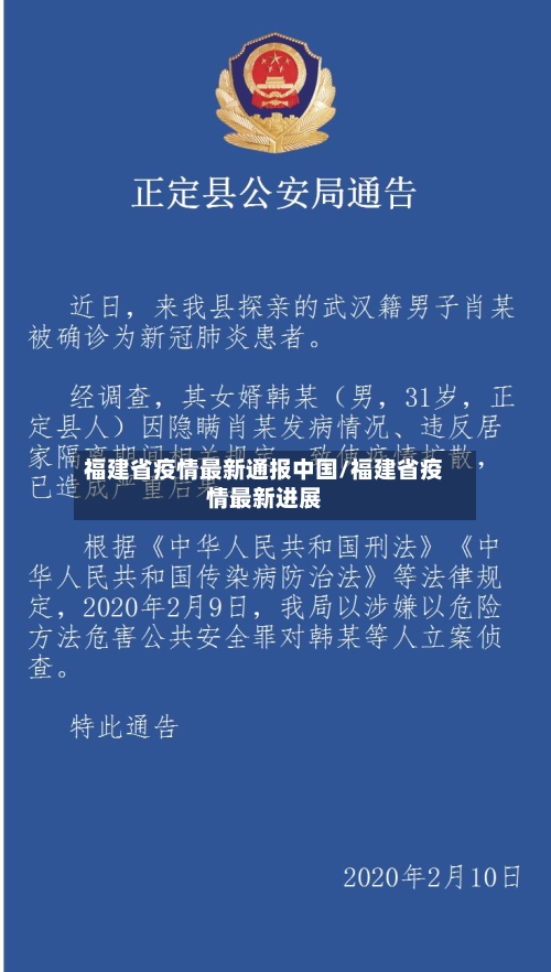 福建省疫情最新通报中国/福建省疫情最新进展-第1张图片
