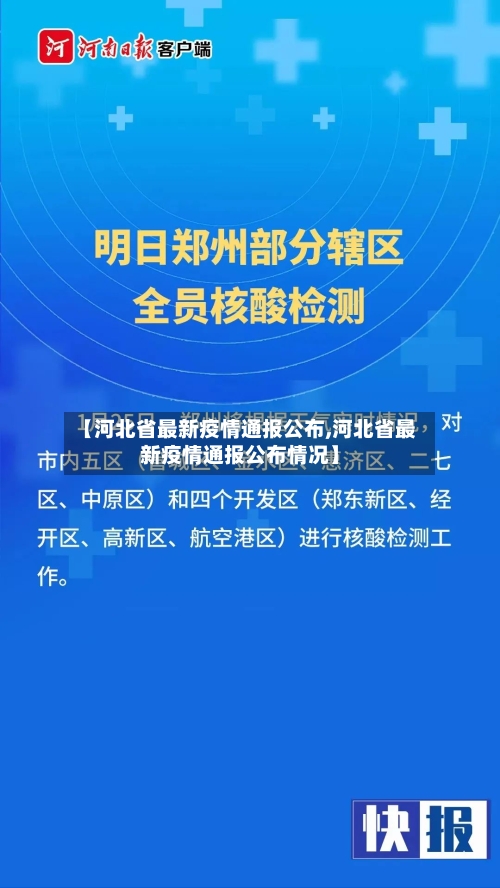 【河北省最新疫情通报公布,河北省最新疫情通报公布情况】-第1张图片