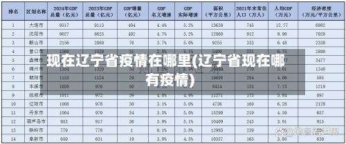 现在辽宁省疫情在哪里(辽宁省现在哪有疫情)-第1张图片