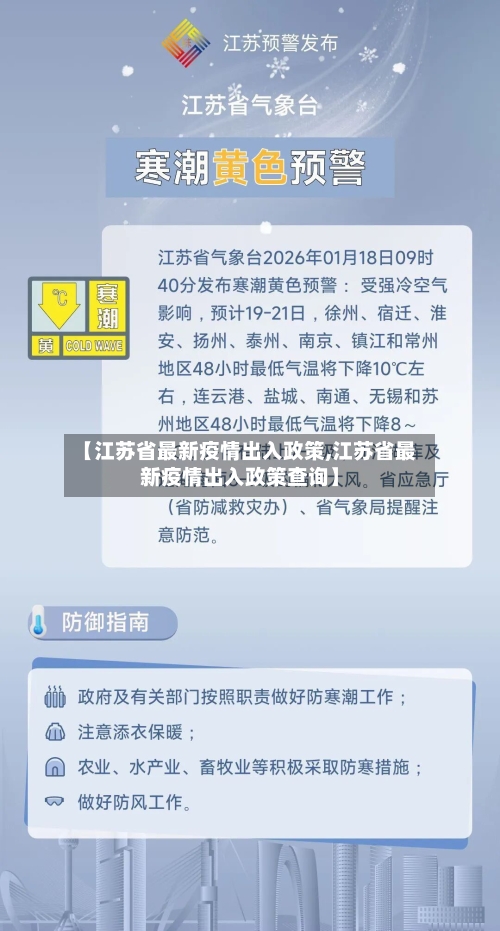 【江苏省最新疫情出入政策,江苏省最新疫情出入政策查询】-第1张图片