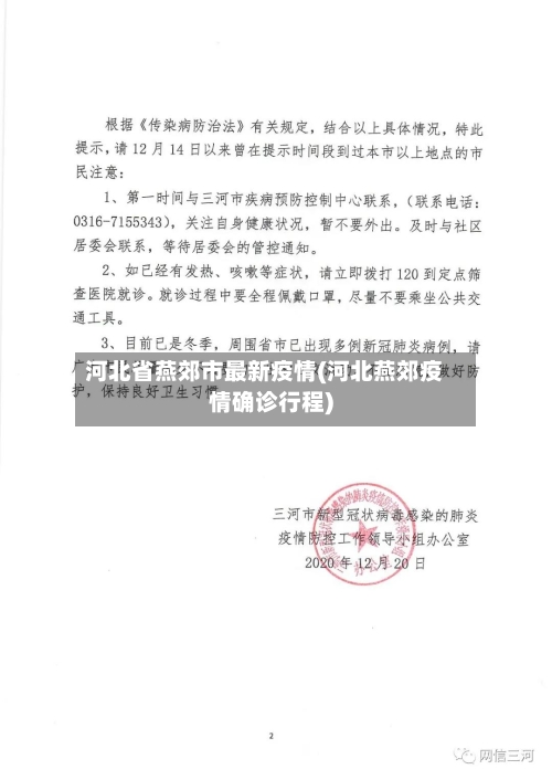 河北省燕郊市最新疫情(河北燕郊疫情确诊行程)-第3张图片