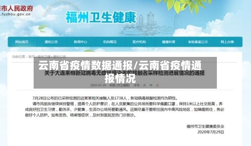 云南省疫情数据通报/云南省疫情通报情况-第1张图片