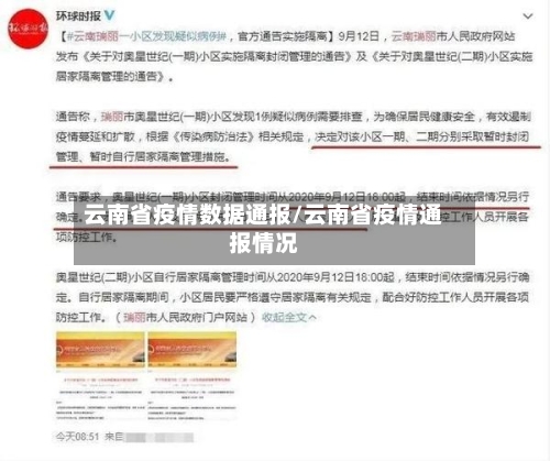 云南省疫情数据通报/云南省疫情通报情况-第2张图片
