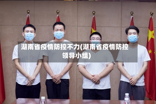 湖南省疫情防控不力(湖南省疫情防控领导小组)-第2张图片